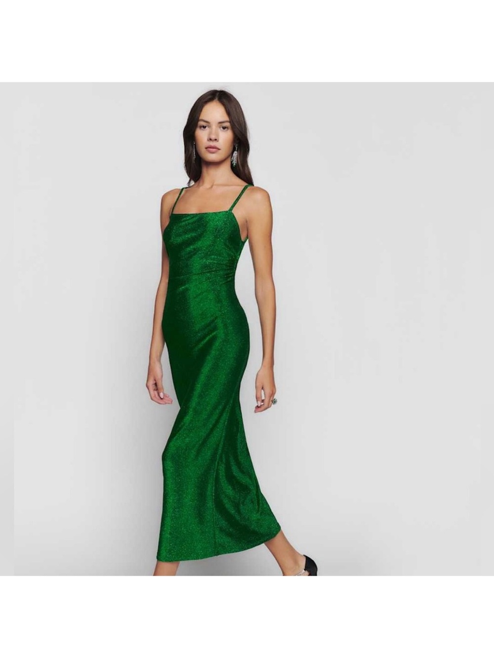 Reformation Emerald Breslin Dress NWT